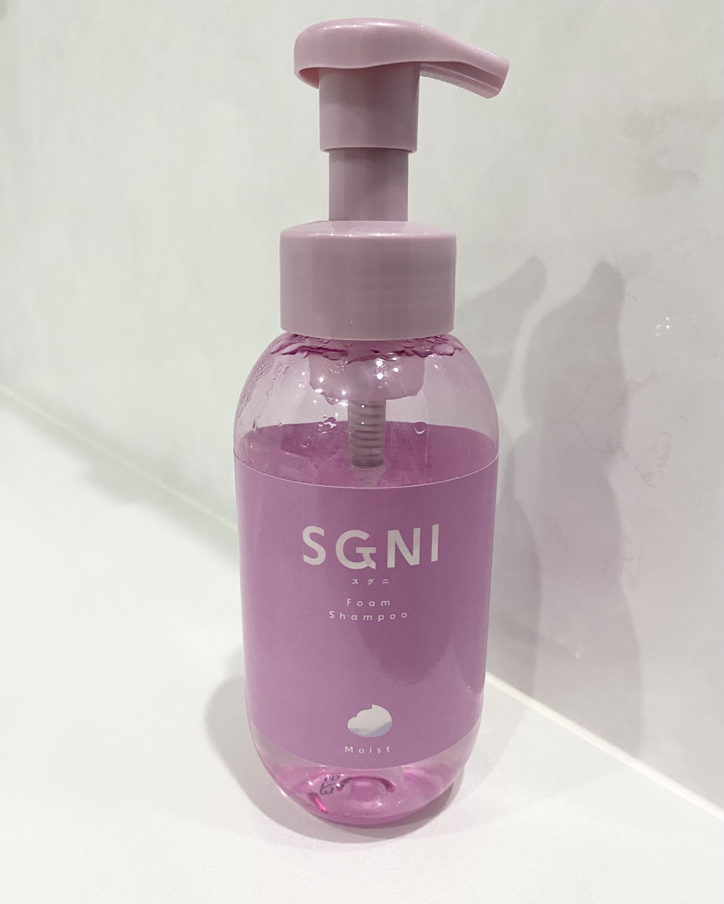 モイスト泡シャンプー〈フローラルムスクの香り〉 本体（480ｍL）/SGNI/市販シャンプーを使ったクチコミ（1枚目）