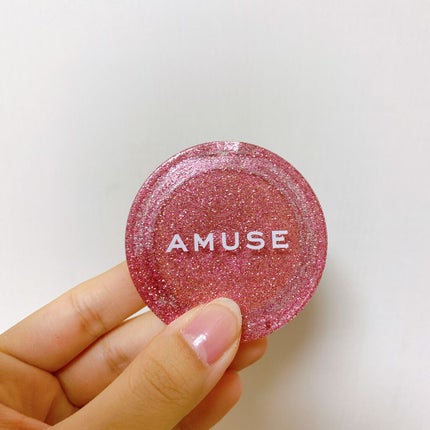 AMUSE ピンクスノウボール ハイライターのクチコミ「\AMUSE ピンクスノウボール ハイライター/
01 TOO MUCH BEAM
パッケ.....」(1枚目)