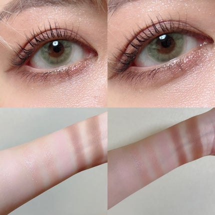 アイ ヴィーガン シアーパレット/AMUSE/アイシャドウパレットを使ったクチコミ(4枚目)