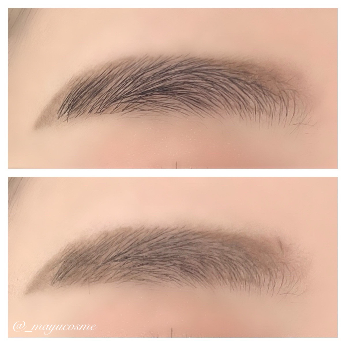 キス うす眉メーカー/KiSS/眉マスカラを使ったクチコミ（3枚目）