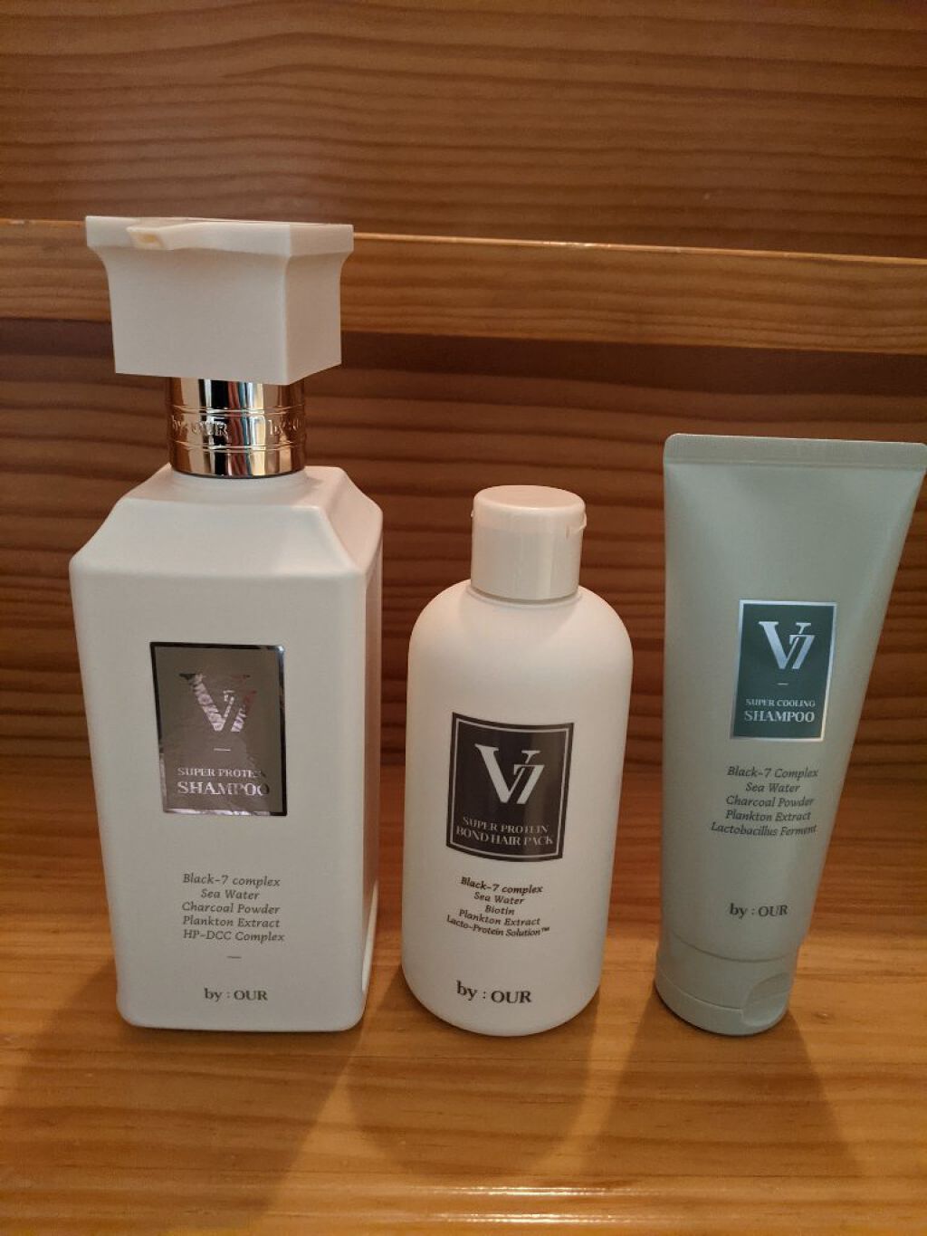 V7 スーパープロテイン ボンドヘアパック/by : OUR/ヘアマスク・ヘアパックを使ったクチコミ（2枚目）