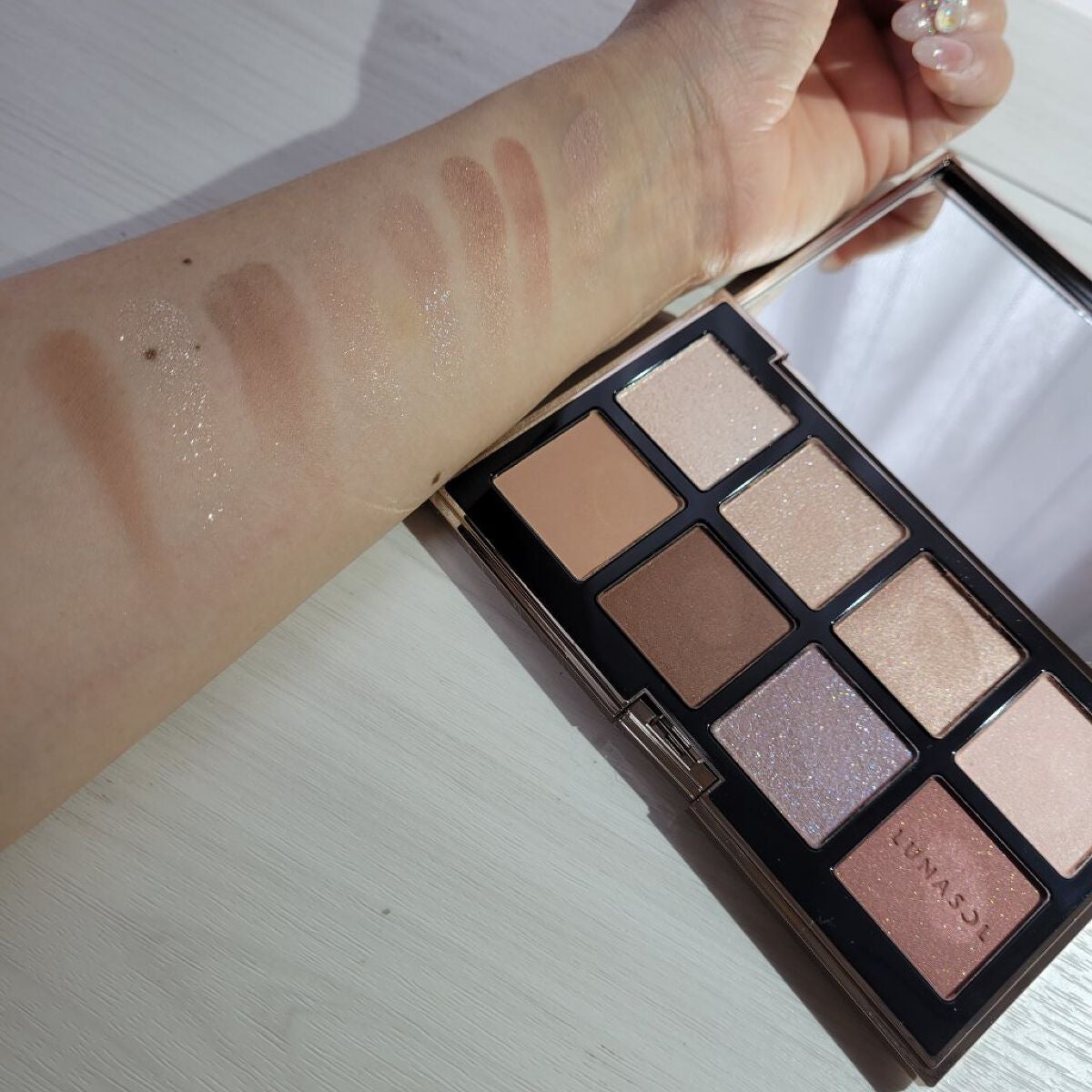 アイカラーレーション スペシャルエディション/LUNASOL/アイシャドウパレットを使ったクチコミ(2枚目)