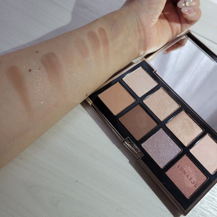 アイカラーレーション スペシャルエディション/LUNASOL/アイシャドウパレットを使ったクチコミ(2枚目)