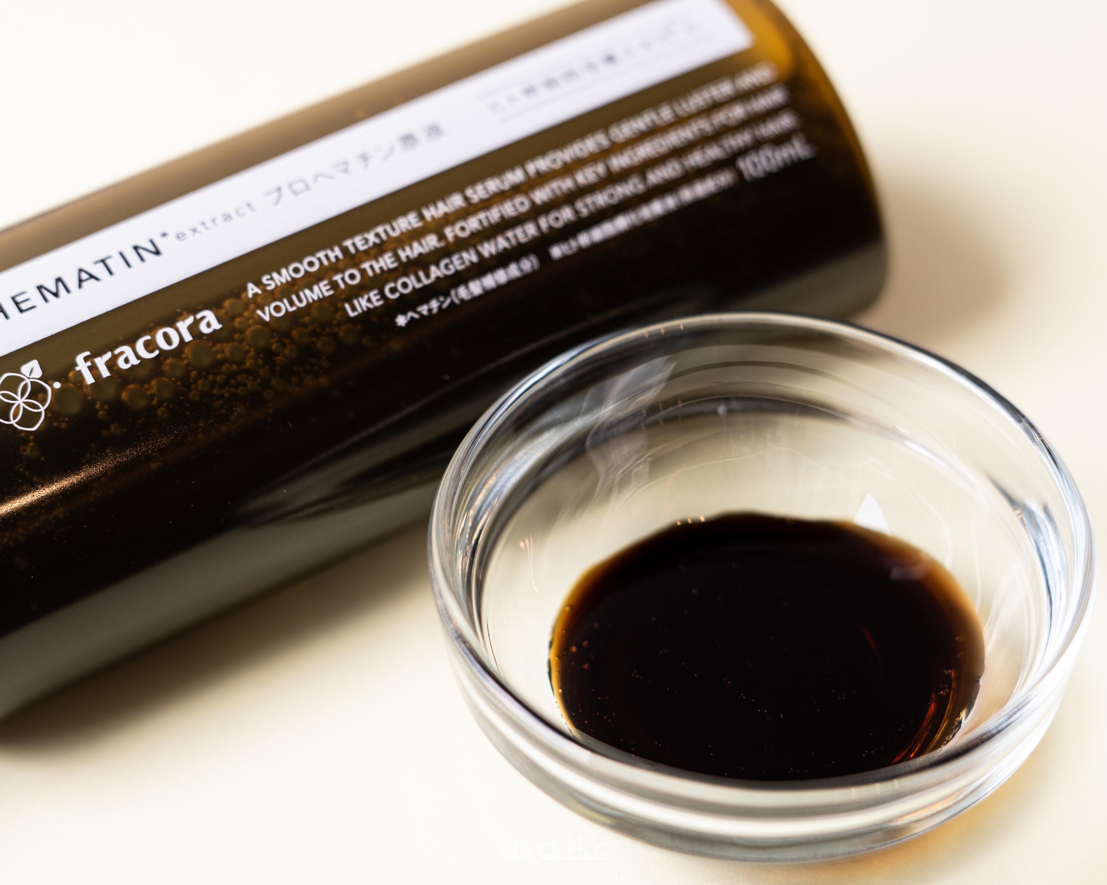 プロヘマチン原液 ヒト幹細胞培養エキス＋/fracora/洗い流すヘアトリートメントを使ったクチコミ（3枚目）