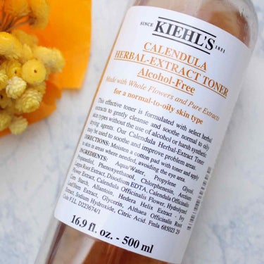 キールズ ハーバル トナー CL アルコールフリー/Kiehl's/化粧水を使ったクチコミ（1枚目）