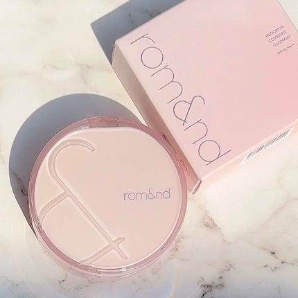 ブルームインカバーフィットクッション/rom&nd/クッションファンデーションを使ったクチコミ(1枚目)