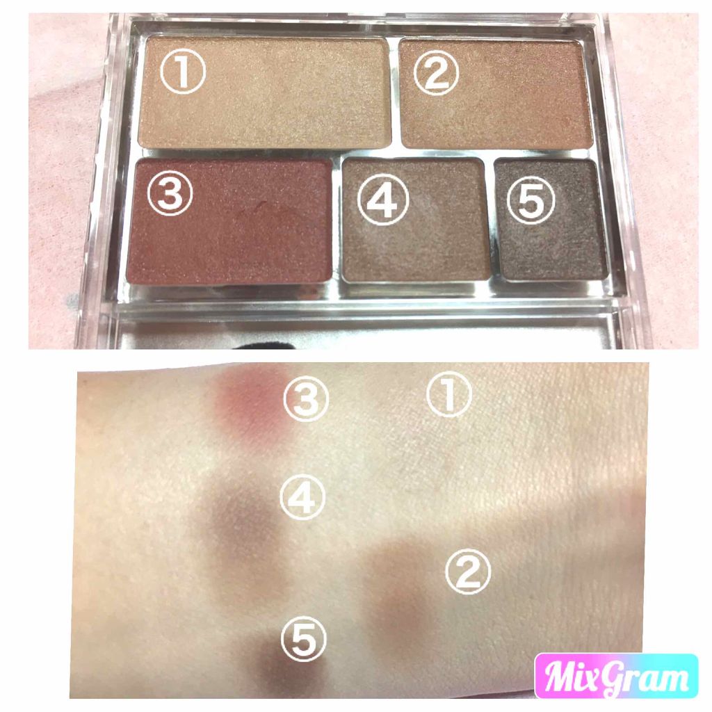 パーフェクトマルチアイズ/キャンメイク/アイシャドウパレットを使ったクチコミ（3枚目）