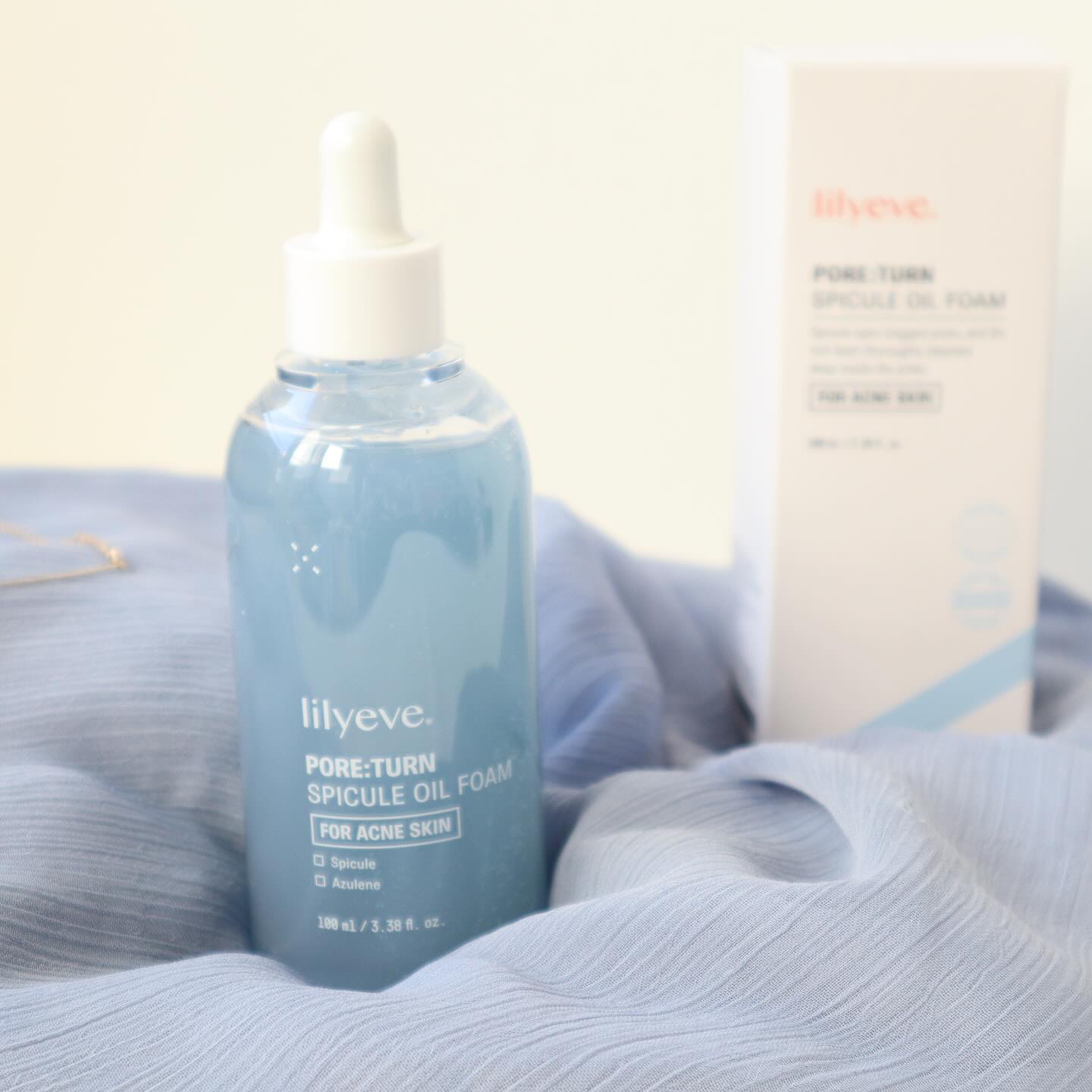 ポアターンスピキュールオイルフォーム/リリーイブ/オイルクレンジングを使ったクチコミ（1枚目）