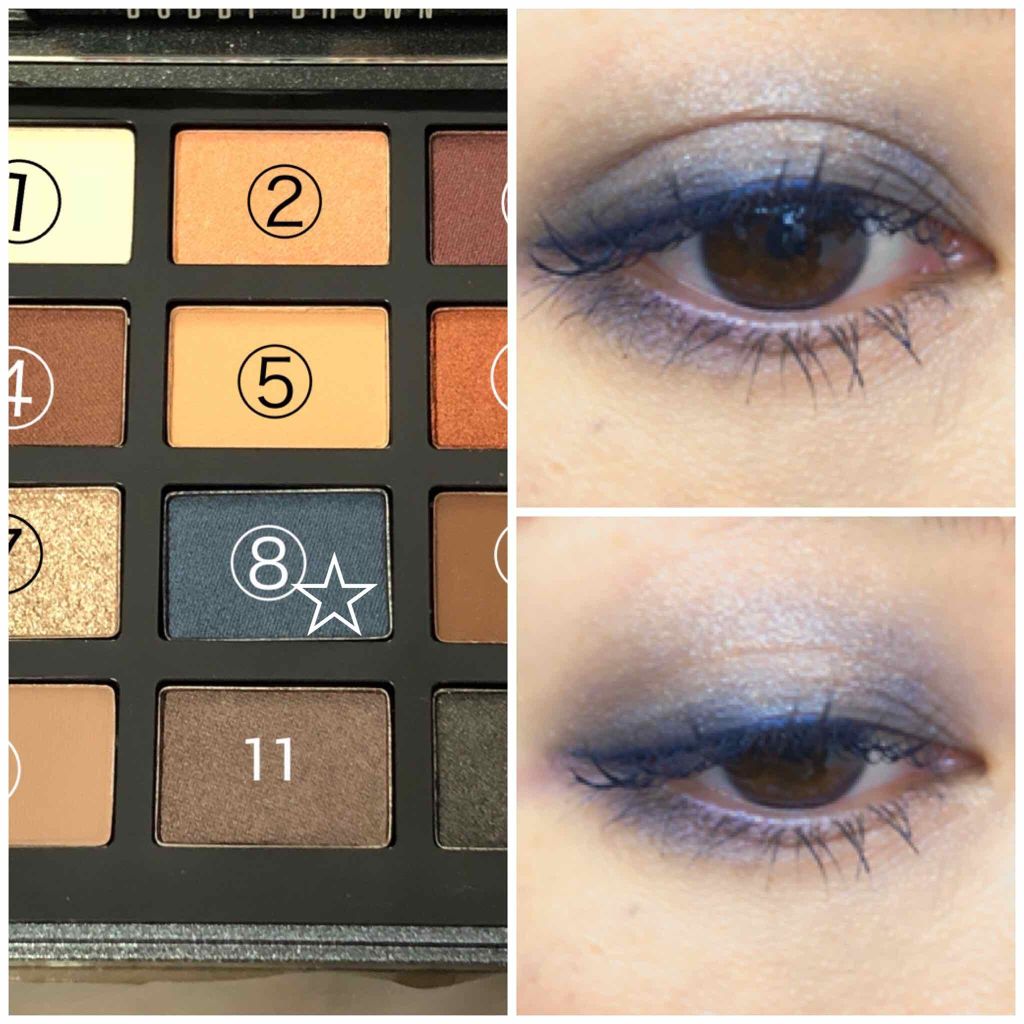 ナイト ドラマ アイ パレット/BOBBI BROWN/メイクアップキットを使ったクチコミ（3枚目）