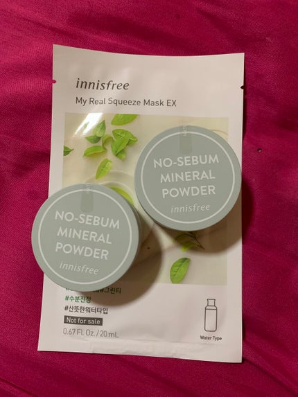 ノーセバム ミネラルパウダー N/innisfree/ルースパウダーを使ったクチコミ(1枚目)