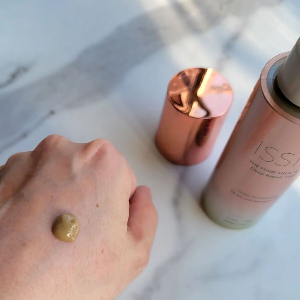 イッシ ザ ヘアミルク Dx ディープリペアモイスト/ISSHI/ヘアミルクを使ったクチコミ（2枚目）