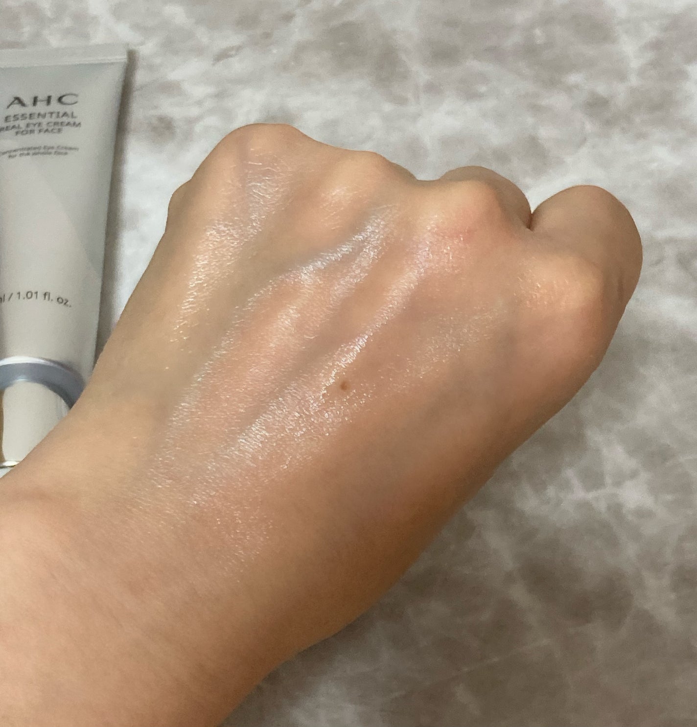 エッセンシャル リアル アイクリーム フォーフェイス/AHC/アイケア・アイクリームを使ったクチコミ(3枚目)