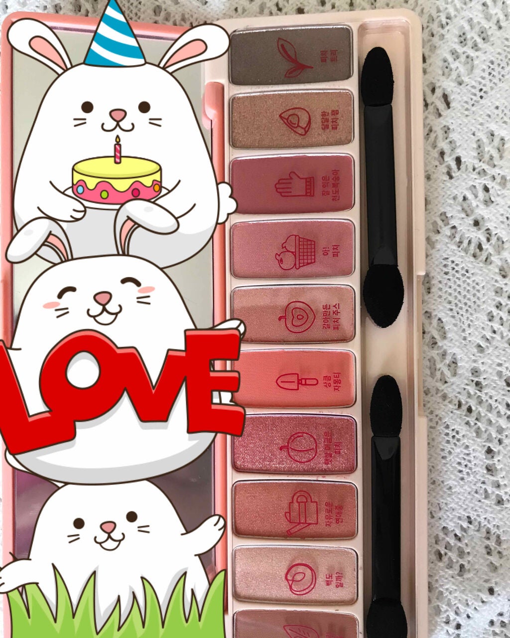 プレイカラー アイシャドウ/ETUDE/アイシャドウパレットを使ったクチコミ(2枚目)