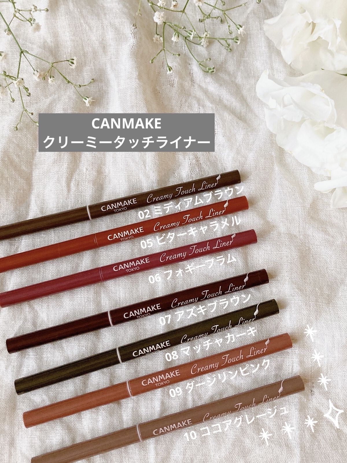 クリーミータッチライナー/キャンメイク/ジェルアイライナーを使ったクチコミ（3枚目）