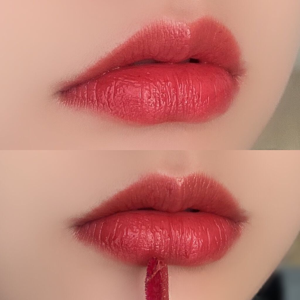 ジューシーラスティングティント/rom&nd/リップティントを使ったクチコミ(5枚目)