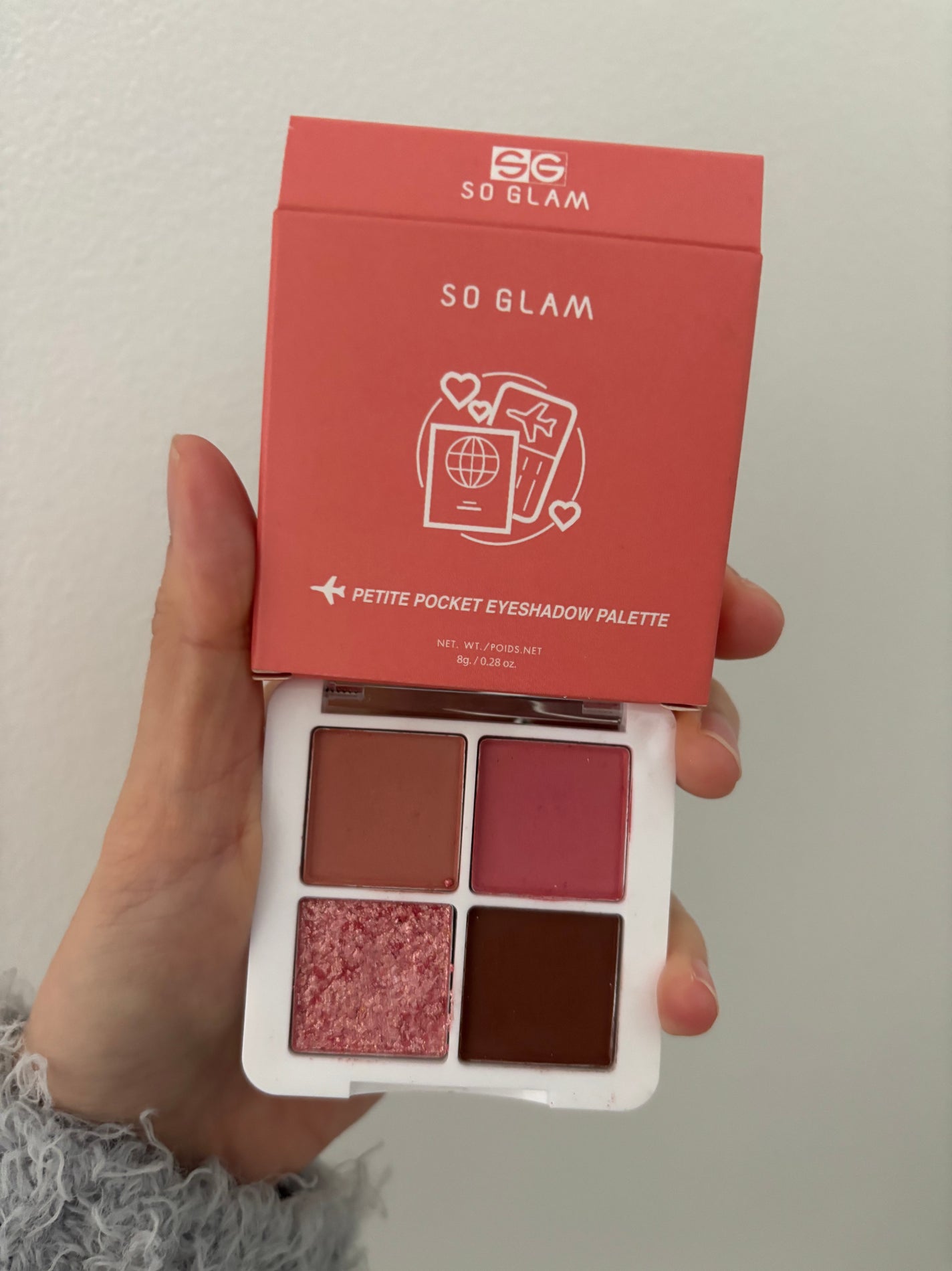 プチポケットアイシャドウパレット/SO GLAM/アイシャドウパレットを使ったクチコミ(1枚目)