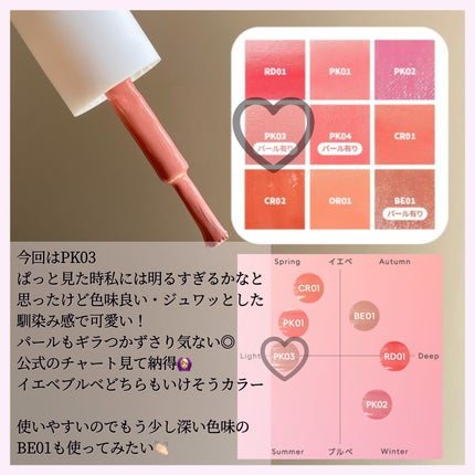 ジューシー パン ウォーター ブラッシャー/A’pieu/リキッドチークを使ったクチコミ(3枚目)