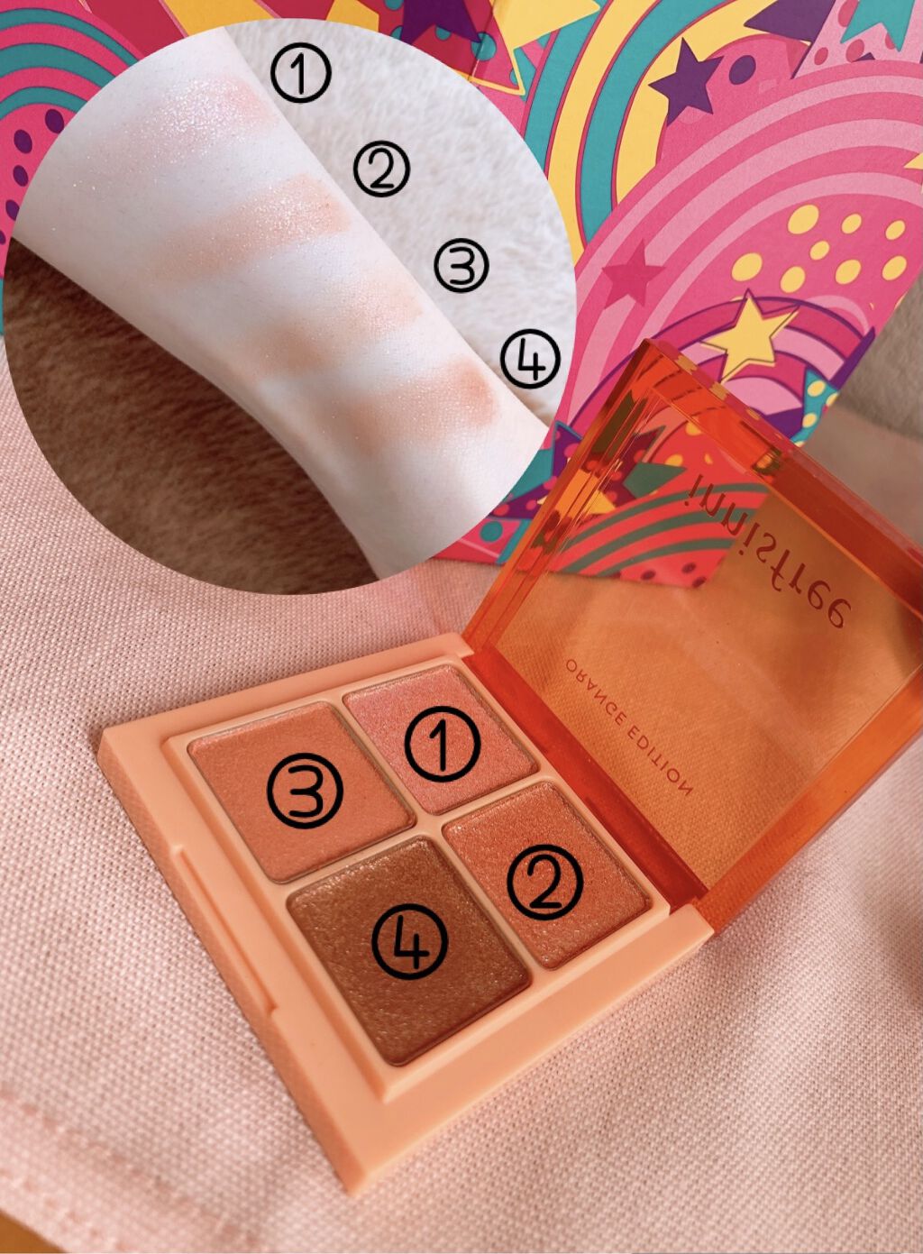 ジュエルグロウトッパー/innisfree/アイシャドウパレットを使ったクチコミ（2枚目）