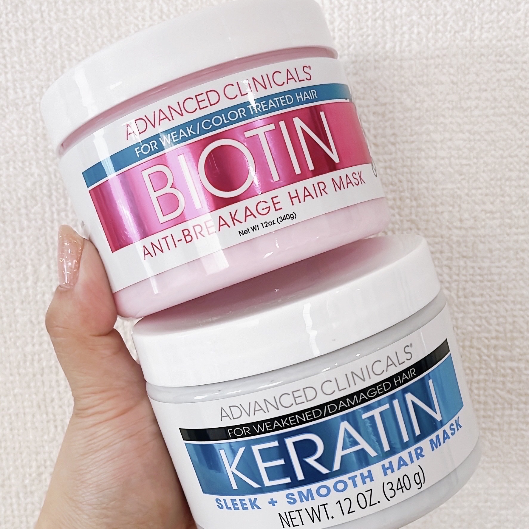 ケラチン スリーク+スムースヘアマスク/ADVANCED CLINICALS/ヘアマスク・ヘアパックを使ったクチコミ（1枚目）