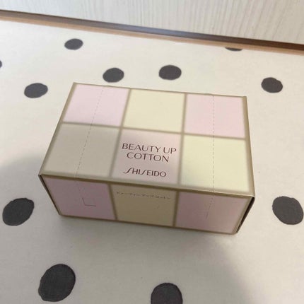 ビューティーアップコットン G/SHISEIDO/コットンを使ったクチコミ(1枚目)