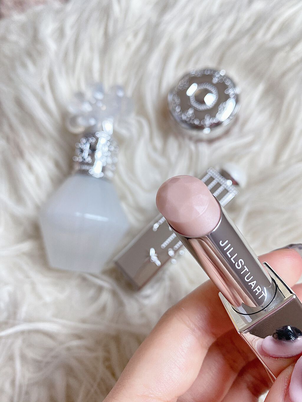 ラッキージェム マイリップス 06 faithful Cancer＜蟹座＞/JILL STUART/口紅を使ったクチコミ（3枚目）