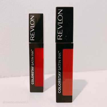 カラーステイ サテン インク 020 オン ア ミッション/REVLON/口紅を使ったクチコミ（1枚目）