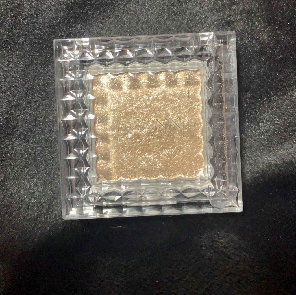 シングルカラーアイシャドウ/CEZANNE/単色アイシャドウを使ったクチコミ（1枚目）