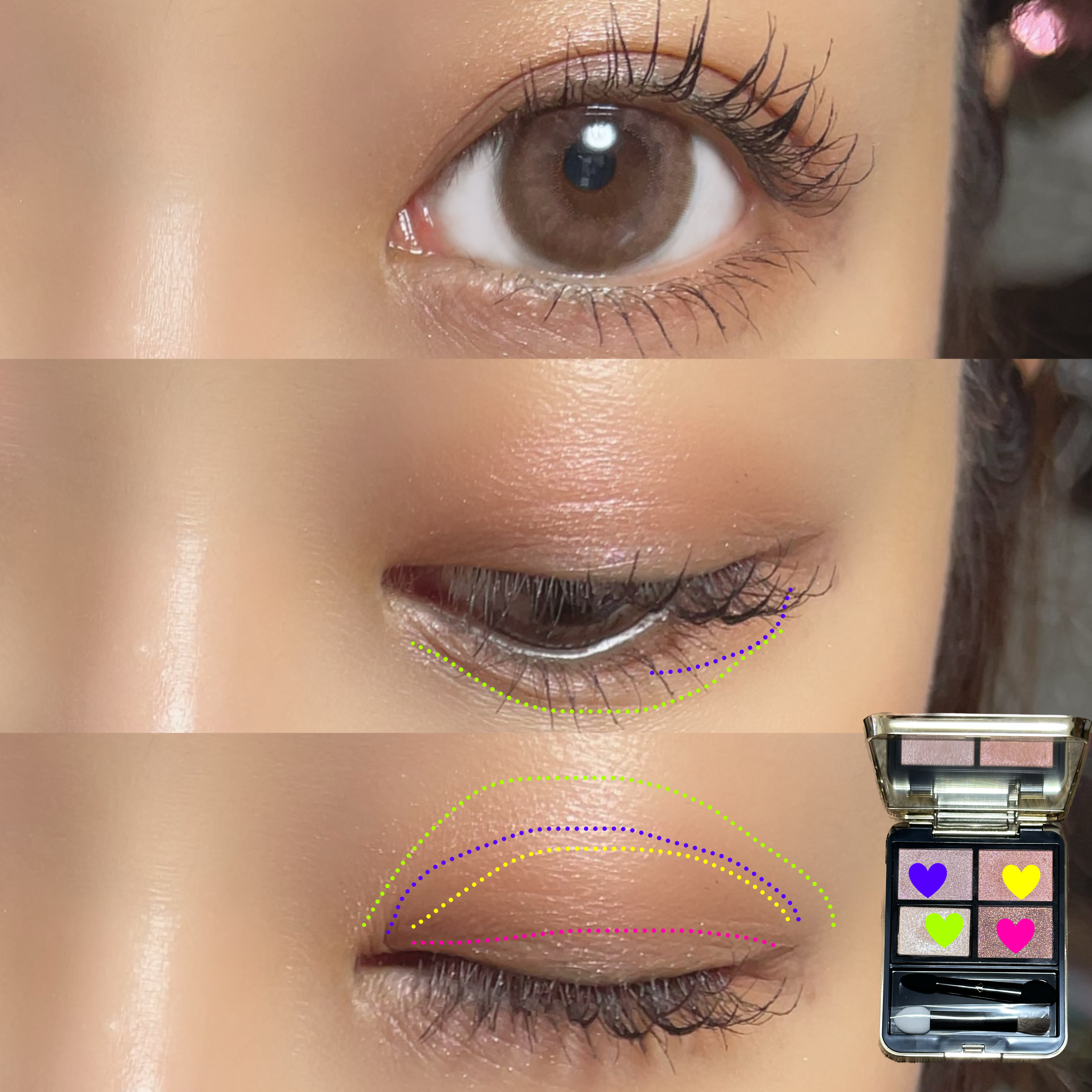 ニュアンスアイライナー クリアブラック/シアーズ/リキッドアイライナーを使ったクチコミ（2枚目）