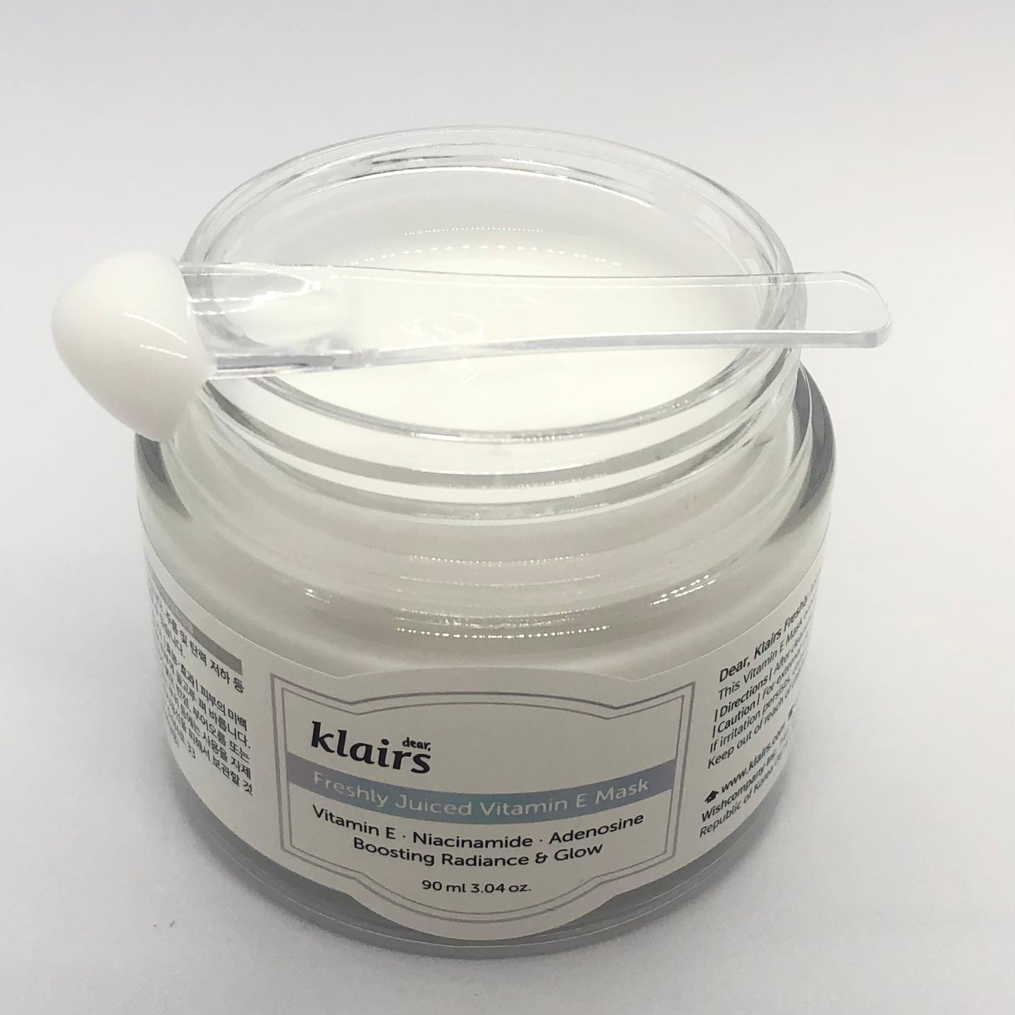 フレッシュリージュースドビタミンEマスク(90g)/Klairs/フェイスクリームを使ったクチコミ(4枚目)