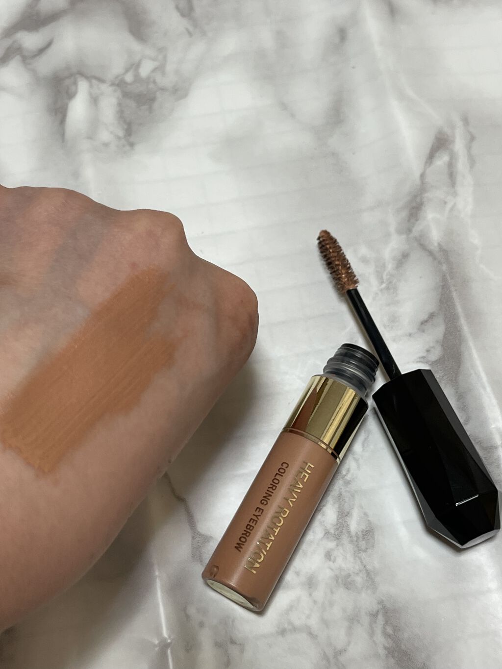 ブロー＆ラッシュ カラーリスト/MAJOLICA MAJORCA/マスカラを使ったクチコミ（3枚目）