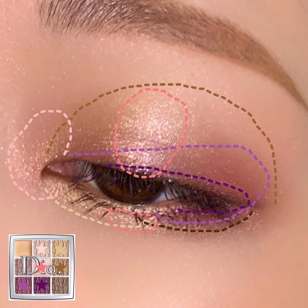 ディオール バックステージ アイ パレット/Dior/アイシャドウパレットを使ったクチコミ(5枚目)