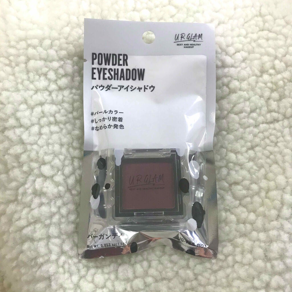 UR GLAM POWDER EYESHADOW/U R GLAM/単色アイシャドウを使ったクチコミ(2枚目)