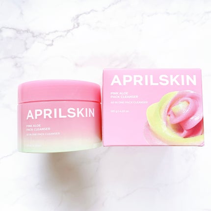 ピンクアロエメレンゲクレンザー/APRILSKIN/その他洗顔料を使ったクチコミ(2枚目)
