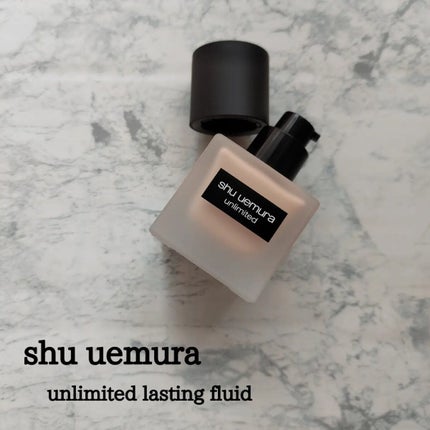 (旧)アンリミテッド ラスティング フルイド/shu uemura/リキッドファンデーションを使ったクチコミ(1枚目)