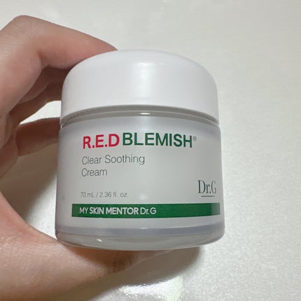 レッドブレミッシュ クリアスージングクリーム/Dr.G/フェイスクリームを使ったクチコミ(9枚目)
