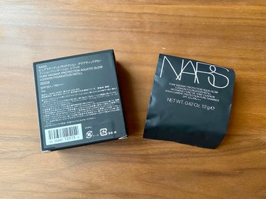 ピュアラディアントプロテクション アクアティックグロー クッションファンデーション SPF50+／PA+++ 00509/NARS/クッションファンデーションを使ったクチコミ（3枚目）