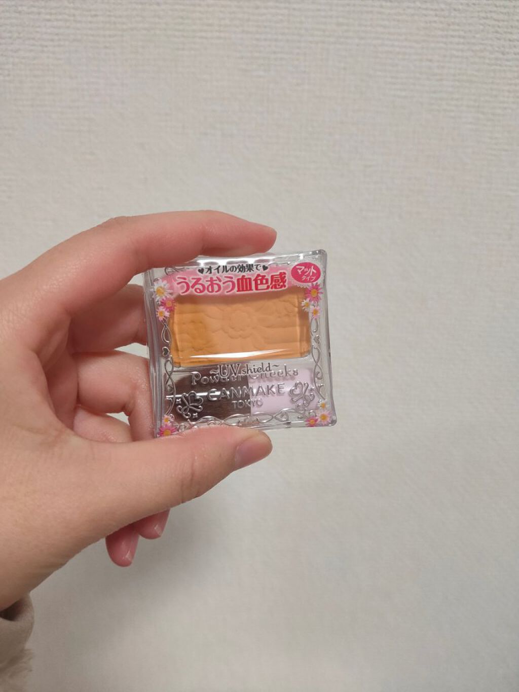 【旧品】パウダーチークス/キャンメイク/パウダーチークを使ったクチコミ(1枚目)