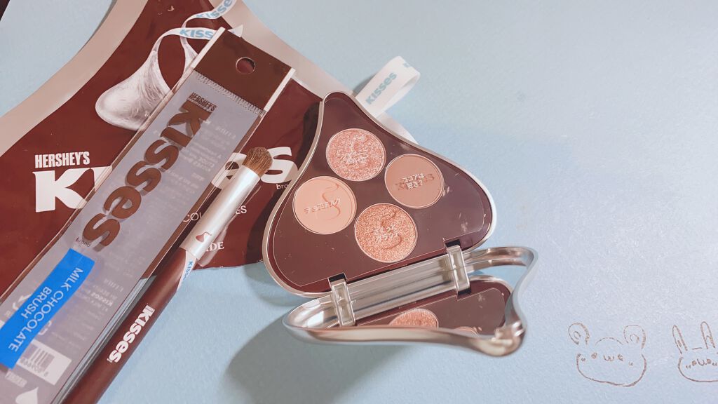 キスチョコレート プレイカラーアイズ/ETUDE/アイシャドウパレットを使ったクチコミ（1枚目）