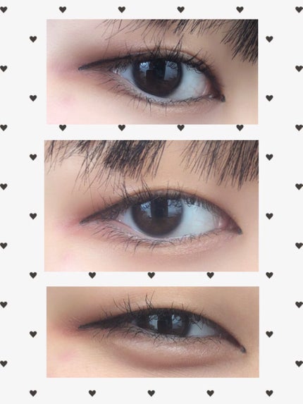 リアルラスティングアイライナー24hWP/K-パレット/リキッドアイライナーを使ったクチコミ(5枚目)