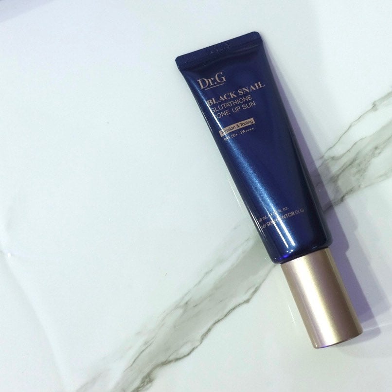 ブラックスネイルグルタチオントーンアップサン/Dr.G/日焼け止めクリームを使ったクチコミ(1枚目)