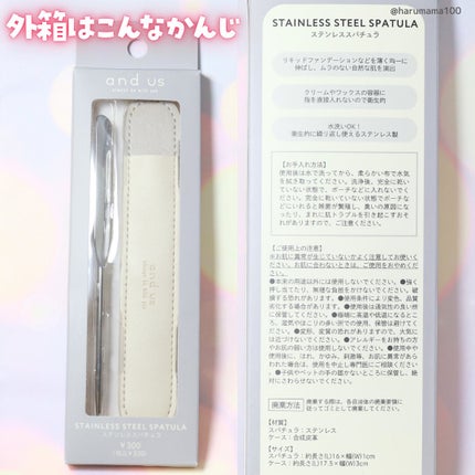 and us ステンレススパチュラ