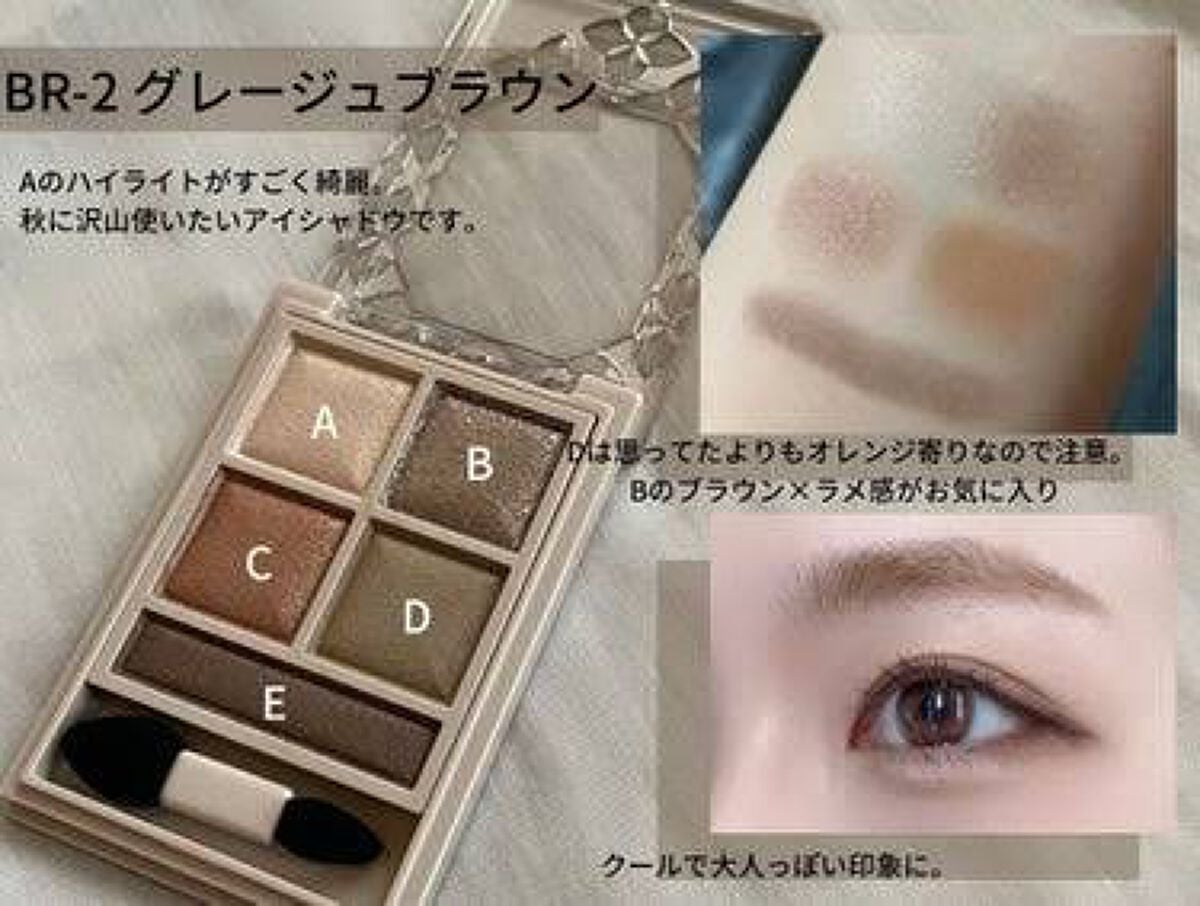 パノラマデザイン アイパレット/Visée/アイシャドウパレットを使ったクチコミ(4枚目)