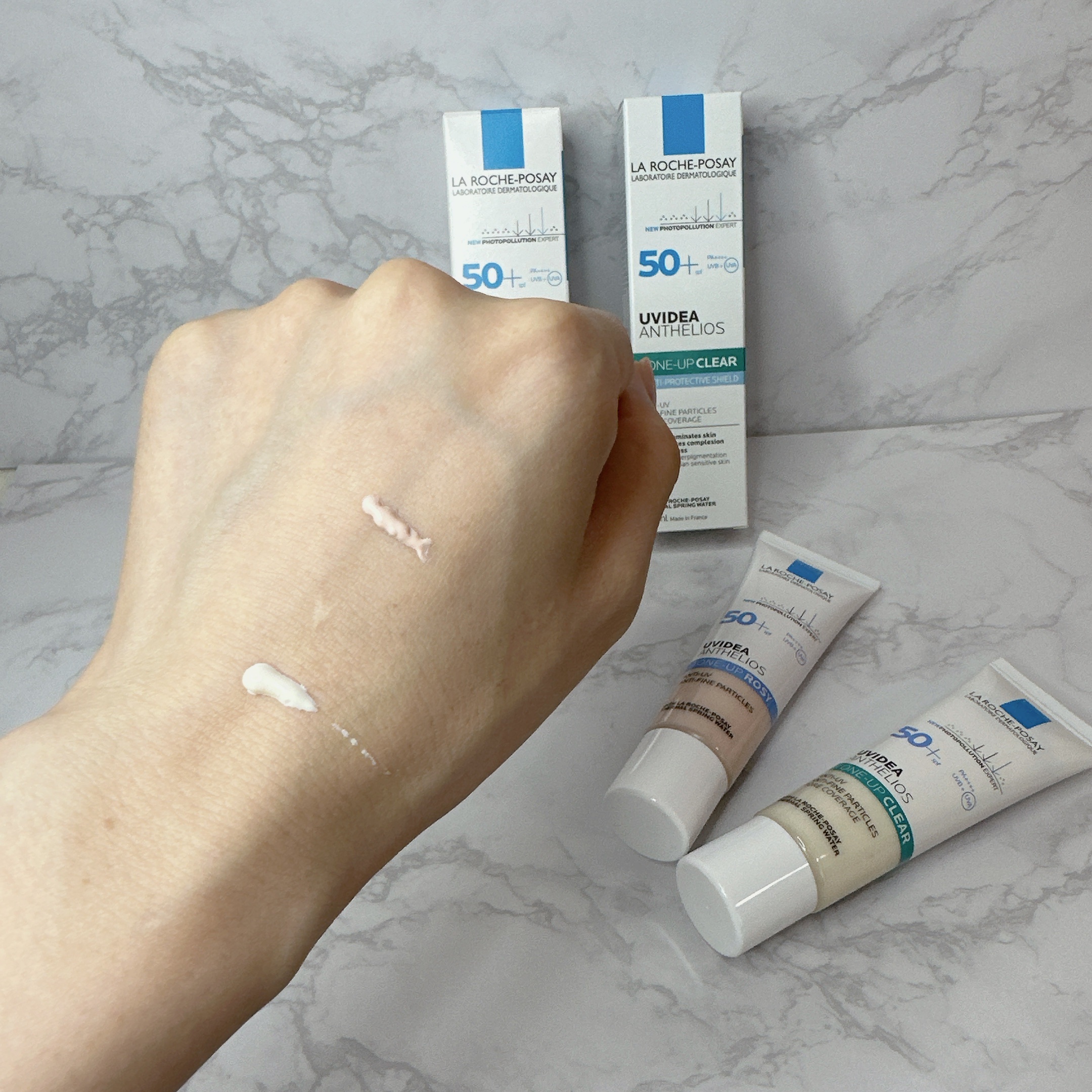 UVイデア XL プロテクショントーンアップ クリア/ラ ロッシュ ポゼ/化粧下地を使ったクチコミ（2枚目）