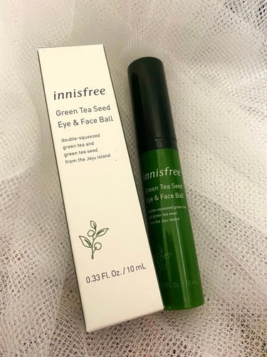 グリーンティーシード アイ＆フェイスボール/innisfree/美容液を使ったクチコミ（1枚目）