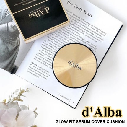 グロウフィットセラムカバークッション/ダルバ/クッションファンデーションを使ったクチコミ(1枚目)