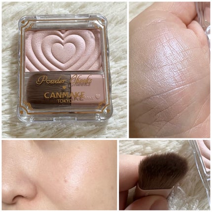 パウダーチークス/キャンメイク/パウダーチークを使ったクチコミ(1枚目)
