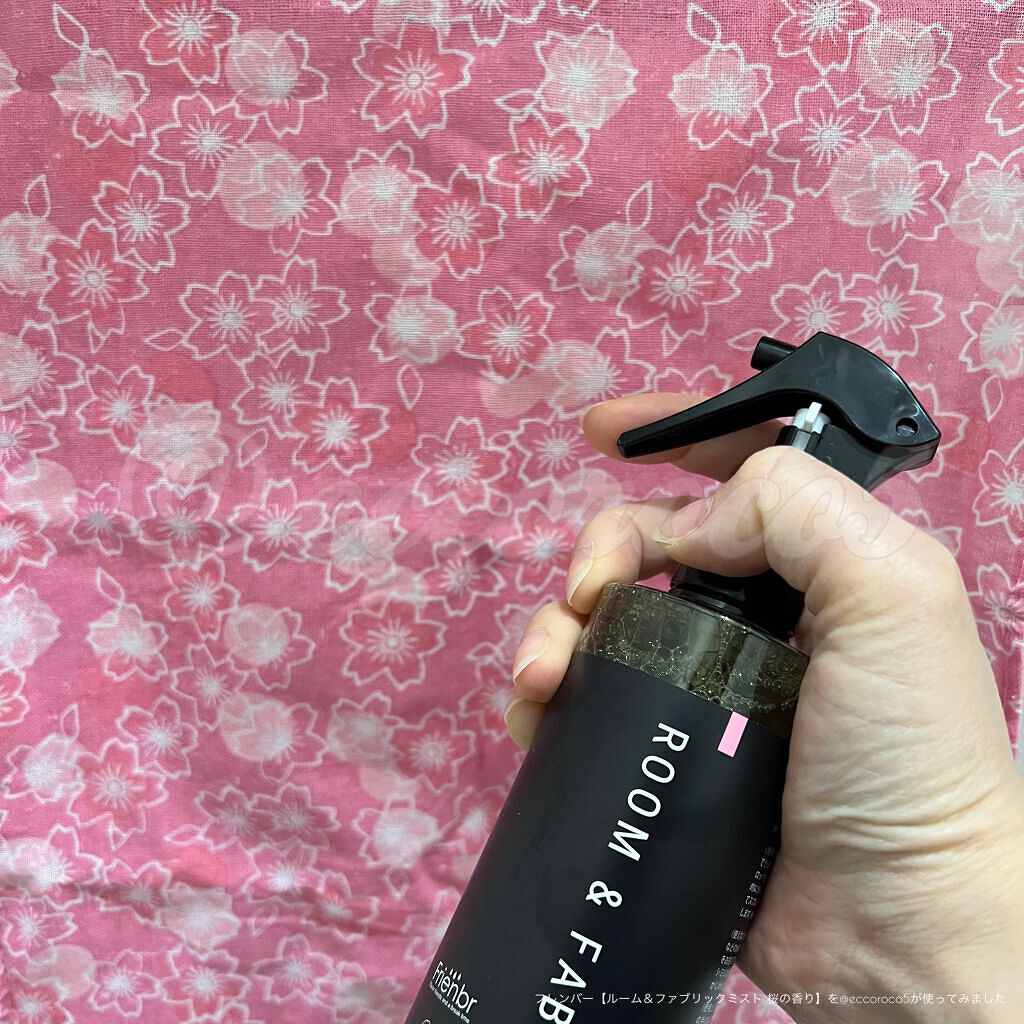 ルーム&ファブリックミスト 桜の香り/Frienbr/ファブリックミストを使ったクチコミ(2枚目)