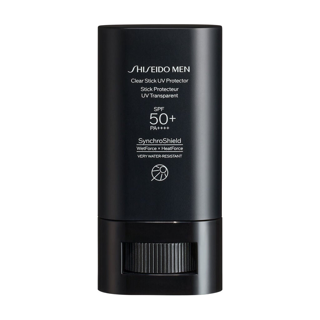 SHISEIDO MEN(資生堂メン) クリアスティック UVプロテクター2個 試してみた】SHISEIDO メン クリアスティック UVプロテクター