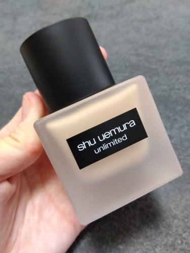 アンリミテッド ラスティング フルイド/shu uemura/リキッドファンデーションを使ったクチコミ（1枚目）