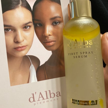 ダルバ ホワイトトリュフファーストスプレーセラム/ダルバ/ミスト状化粧水を使ったクチコミ(1枚目)